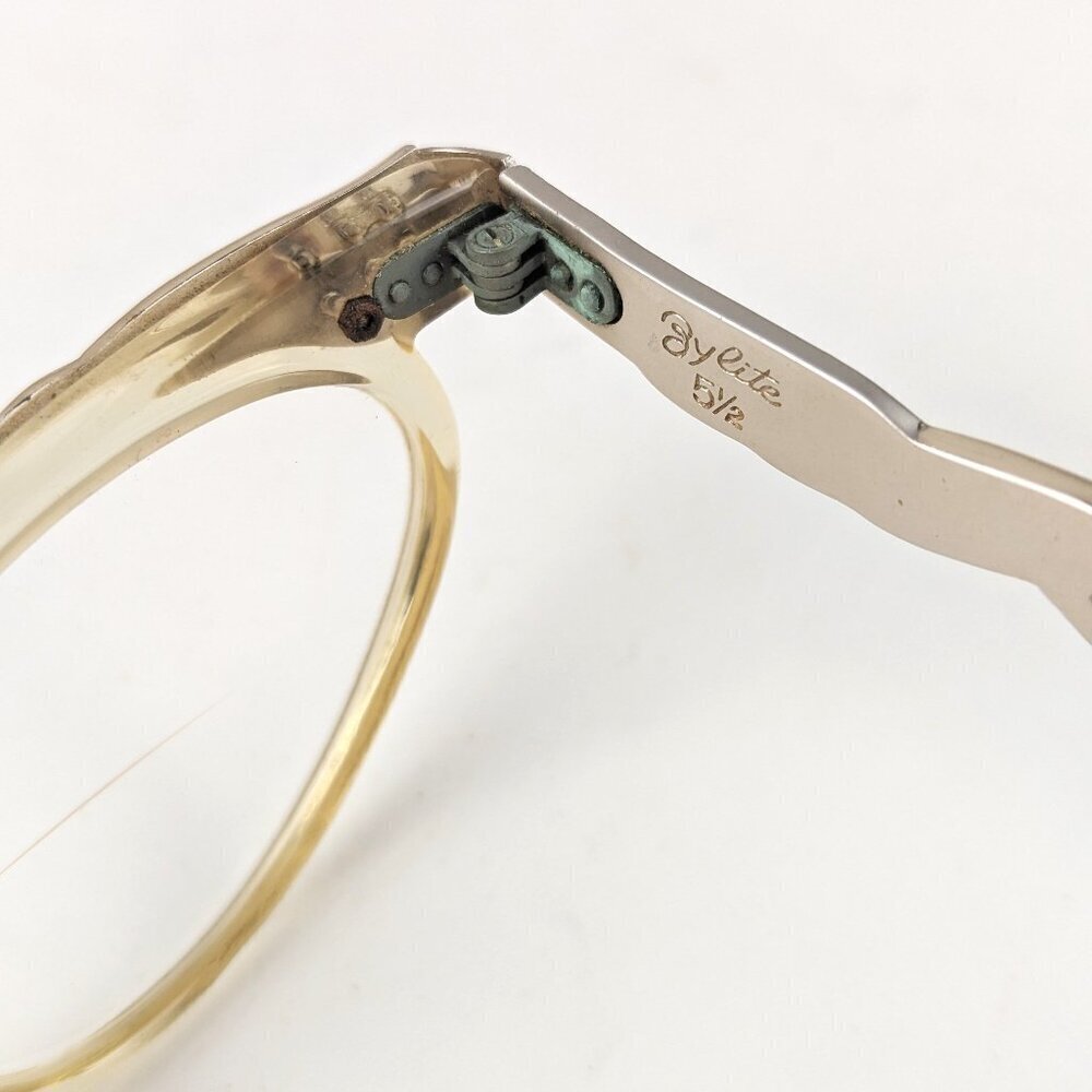 Vintage 50s Women's Cat Eye Glasses - Picture 8 of 16